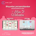 KIT PLANTILLA FIGURAS DE SAN VALENTIN EN VINIL ELECTROESTATICO.